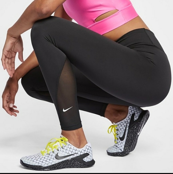 Xs, Nike ONE Tight Fit with Mesh Tights - Picture 14 of 14